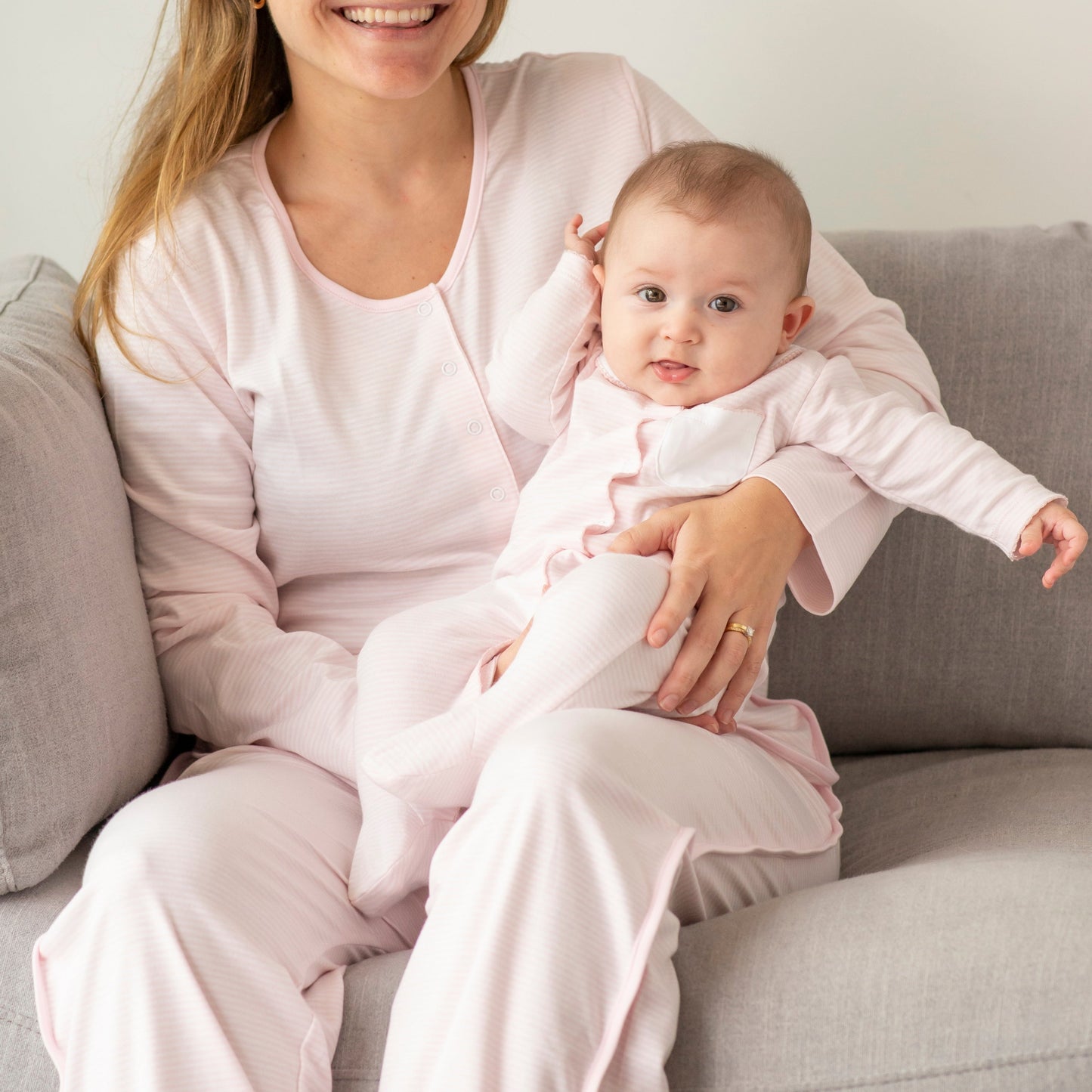 Adult PJ Pima Cotton Forest Animals Mommy and me